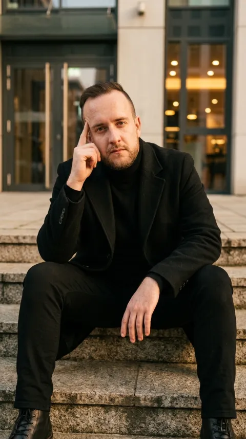 Oscar Gawlik beim Webdesign